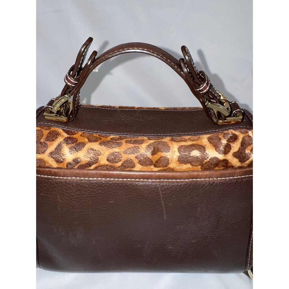 Michael Kors: RARE Leopard-print Dyed Calf Hair Purse - Picture 6 of 16